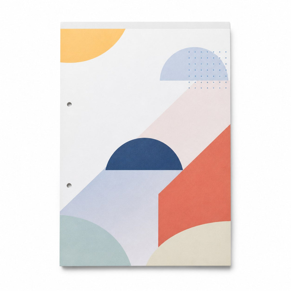 Block mit Leimbindung, DIN A4, 10 Blatt, 5/0 farbig einseitig bedruckt (CMYK 4-farbig + 1 Sonderfarbe HKS oder Pantone)