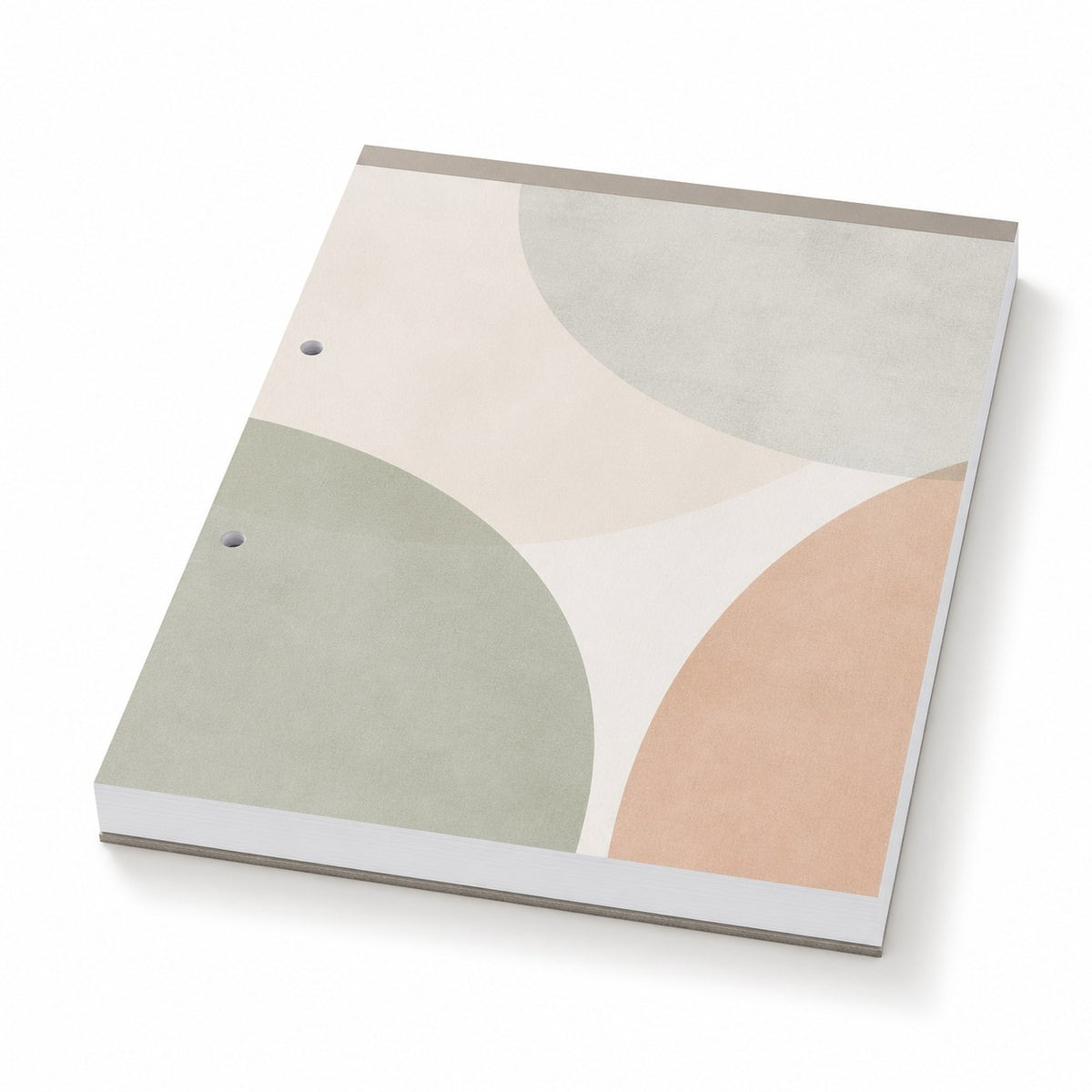 Block mit Leimbindung, DIN A4, 200 Blatt, 5/0 farbig einseitig bedruckt (CMYK 4-farbig + 1 Sonderfarbe HKS oder Pantone)