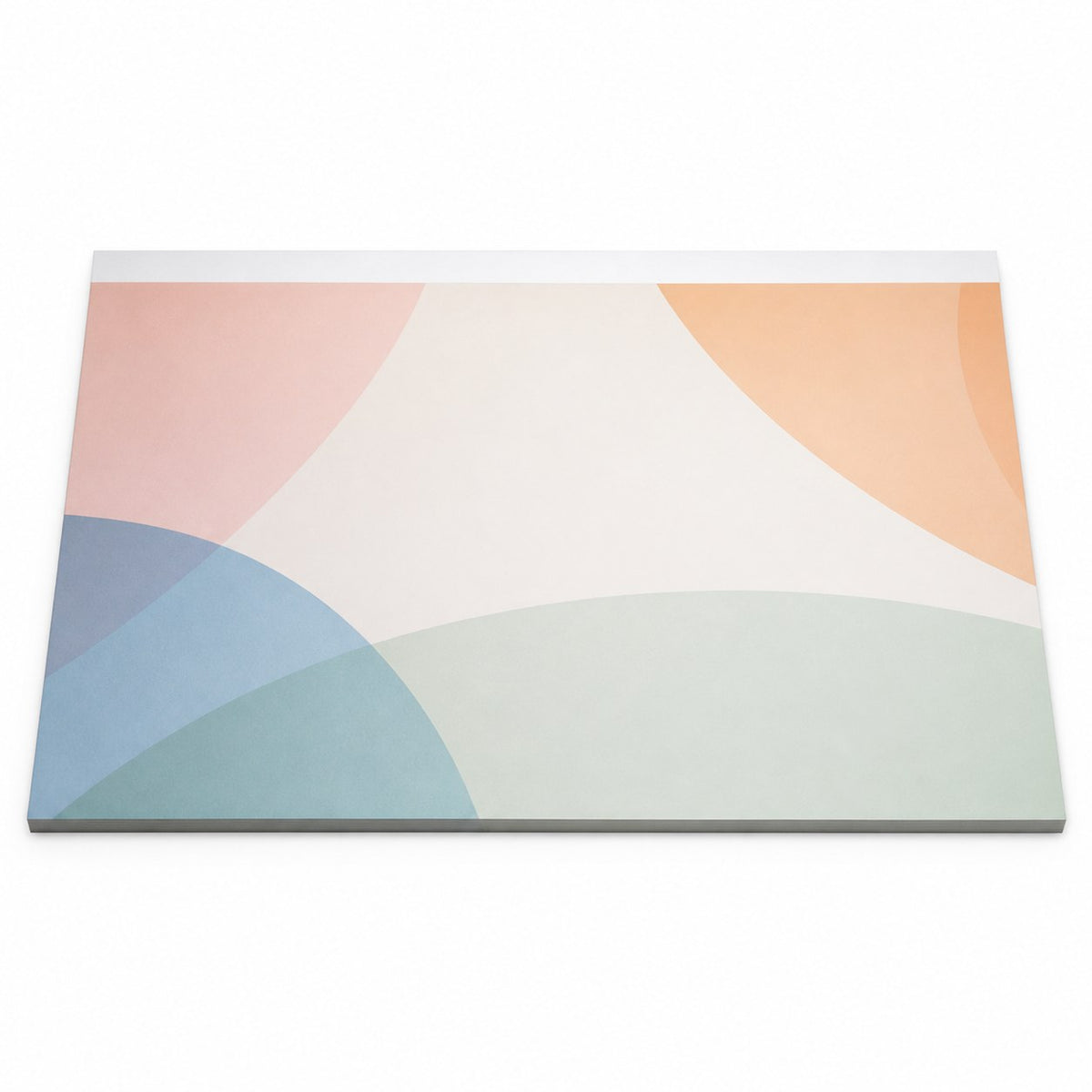 Block mit Leimbindung, DIN A4 quer, 10 Blatt, 4/0 farbig einseitig bedruckt