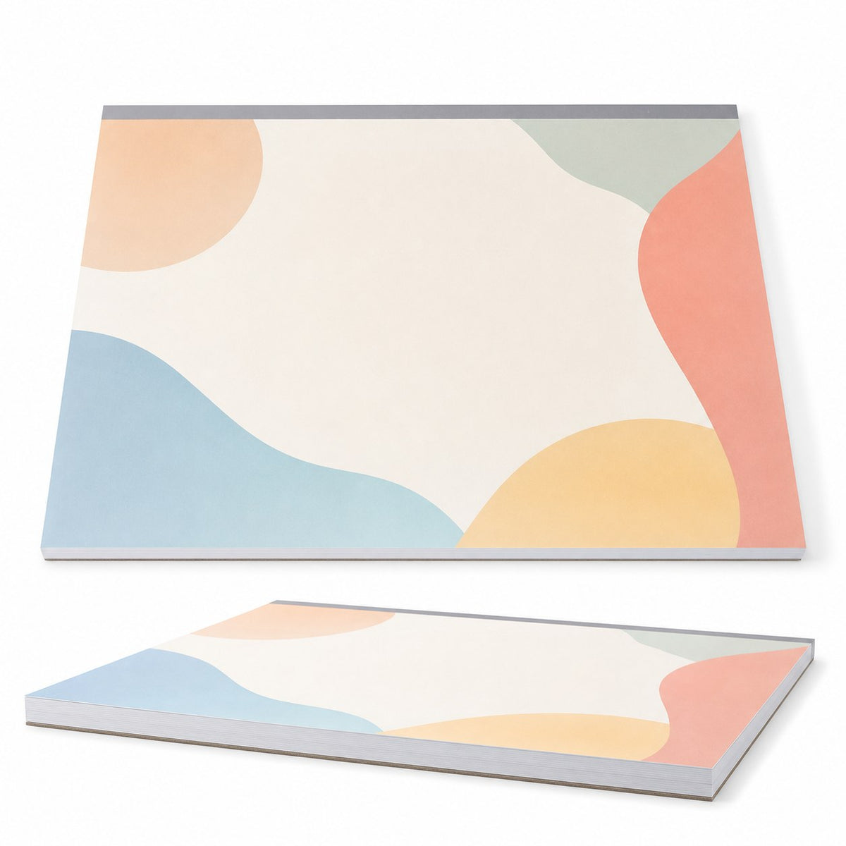 Block mit Leimbindung, DIN A3 quer, 200 Blatt, 4/0 farbig einseitig bedruckt