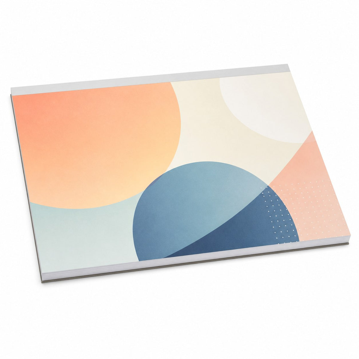 Block mit Leimbindung, DIN A3 quer, 25 Blatt, 4/4 farbig beidseitig bedruckt
