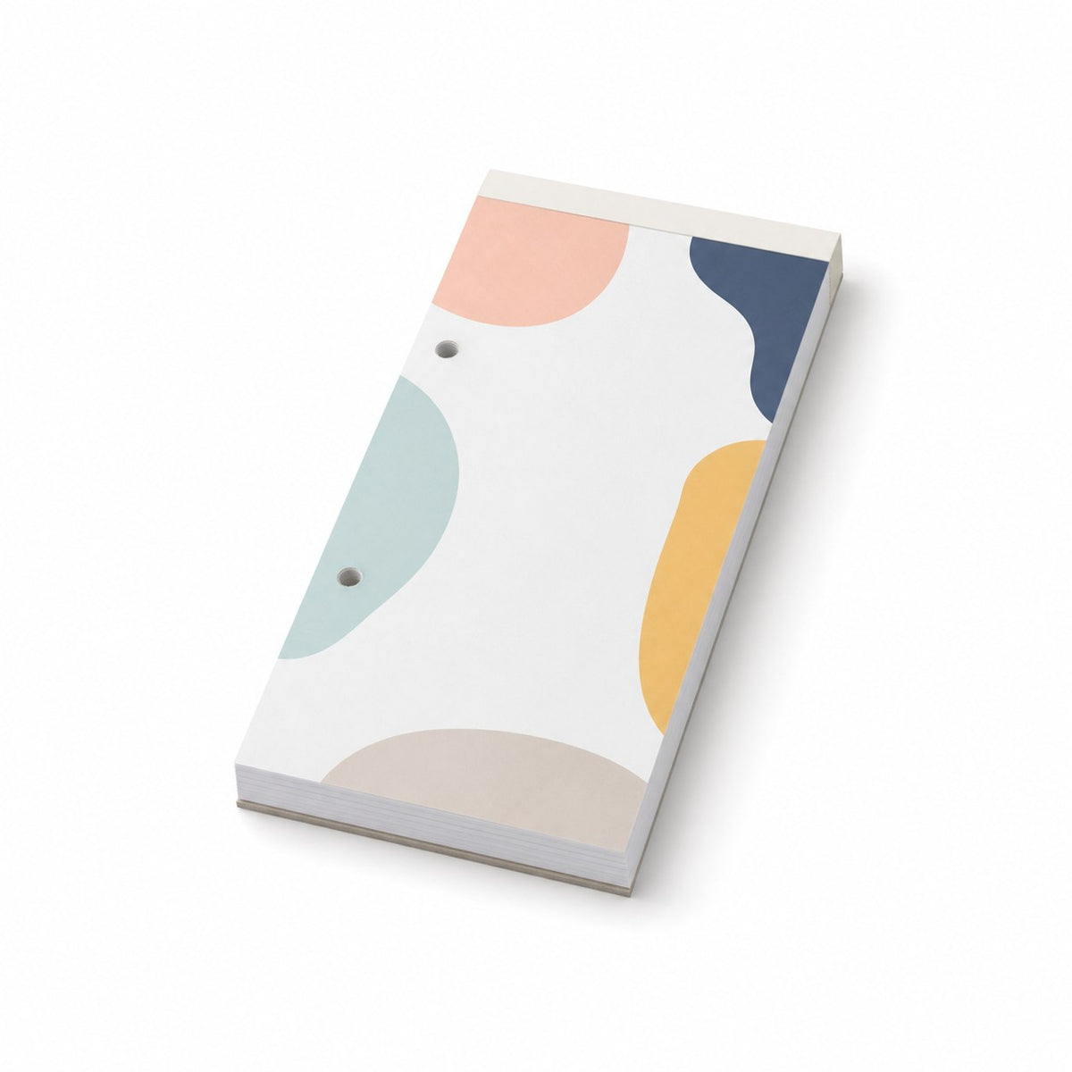 Block mit Leimbindung, 6,2 cm x 14,8 cm, 50 Blatt, 4/0 farbig einseitig bedruckt