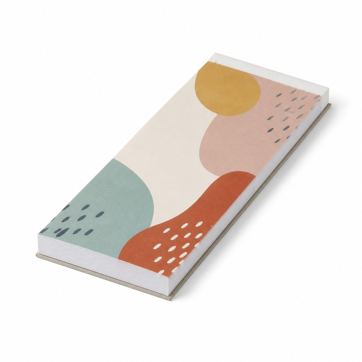 Block mit Leimbindung, 14,8 cm x 6,2 cm, 100 Blatt, 4/0 farbig einseitig bedruckt