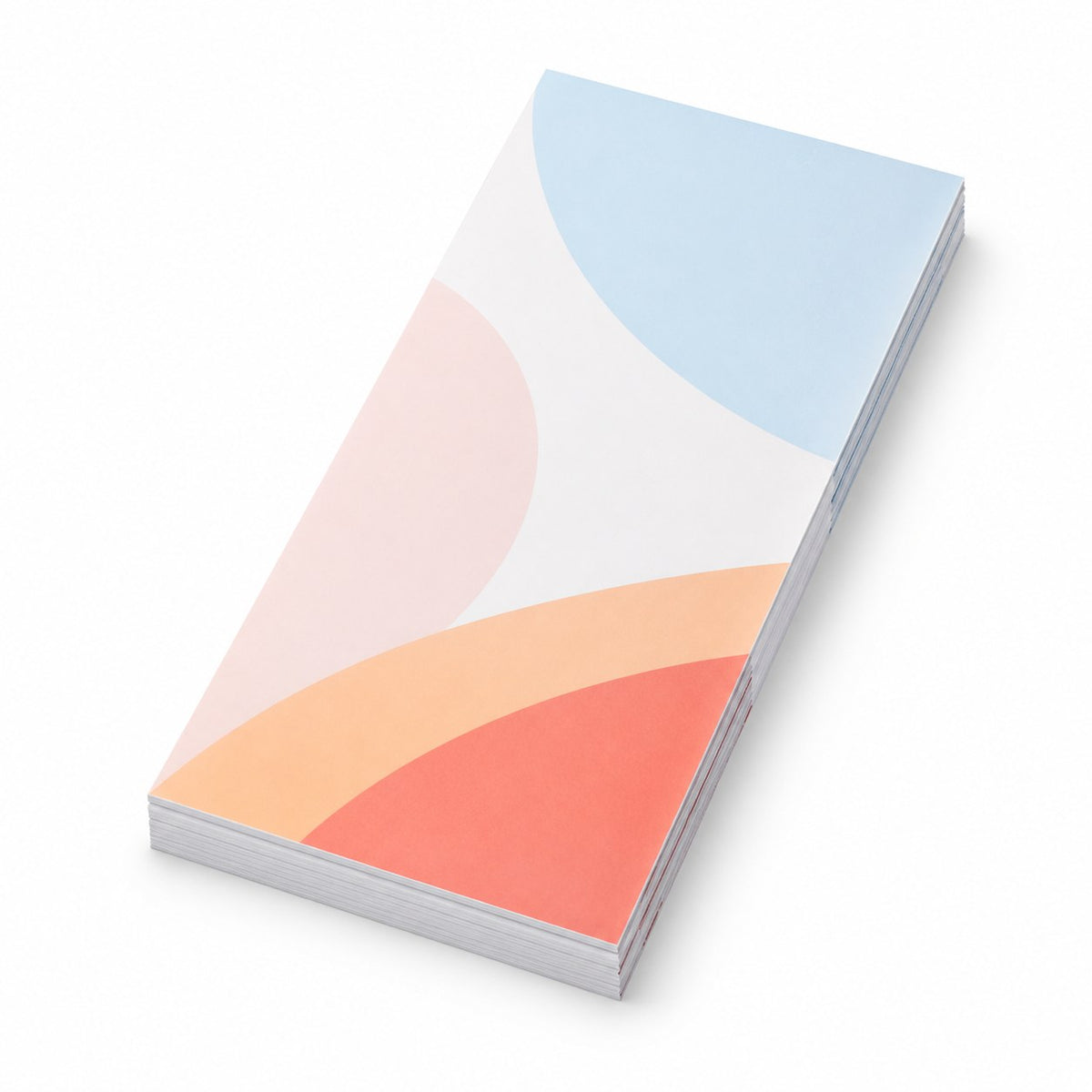 Briefpapier DIN lang, 1/1 farbig, (Vorderseite: Graustufen / Rückseite: Graustufen)