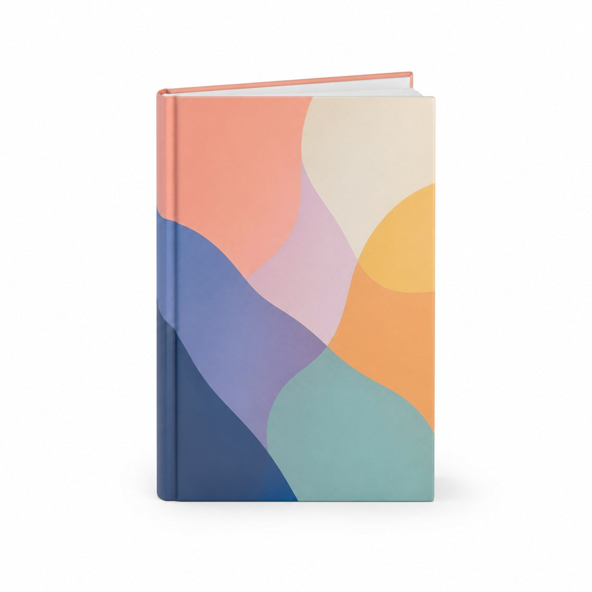 Kompakt-Buch Hardcover mit rundem Rücken, 13,5 x 21,5 cm hoch, Umschlag 4/0-farbig CMYK, Inhalt 1/1-farbig Schwarz