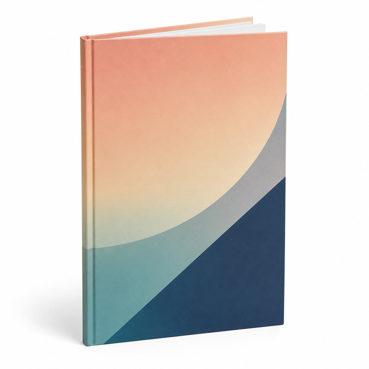 Notizbuch DIN A4 hoch, Umschlag: Hardcover 4/0-farbig, Inhalt: blanko Inhaltsseiten – Bild 1
