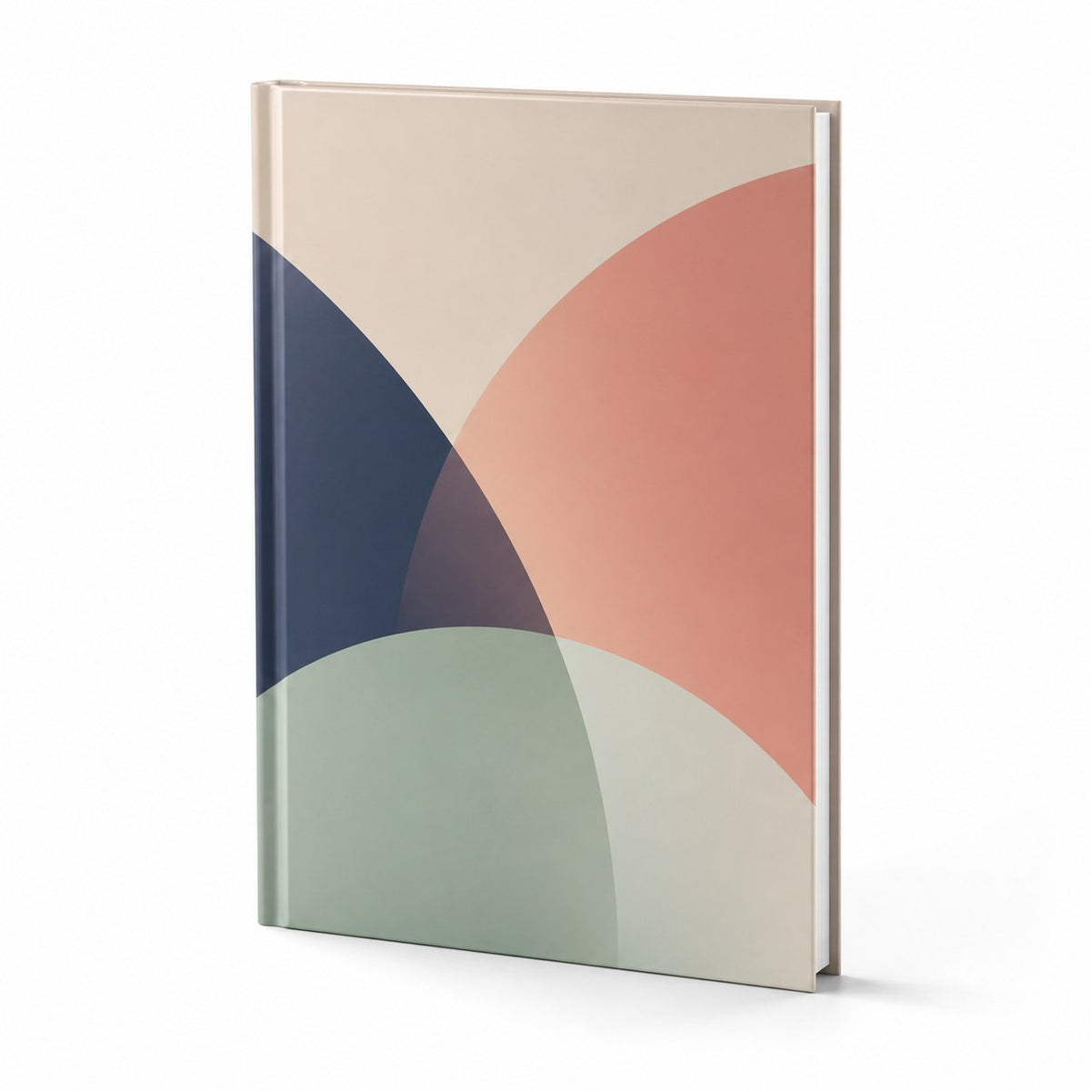 Notizbuch DIN A4 hoch, Umschlag: Hardcover 4/0-farbig, Inhalt: gepunktete Inhaltsseiten – Bild 1