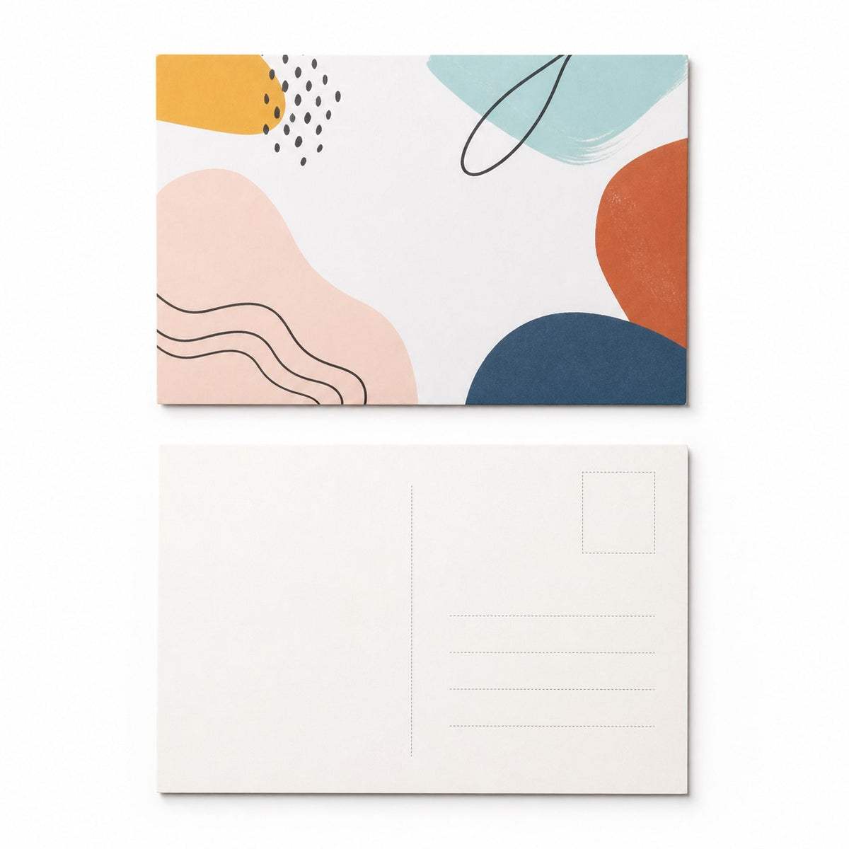 Postkarte, DIN A6 quer (14,8 x 10,5 cm)