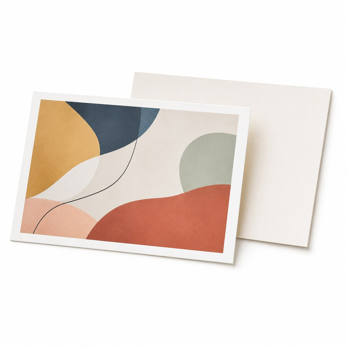 Postkarte, DIN A5 quer (21,0 x 14,8 cm)