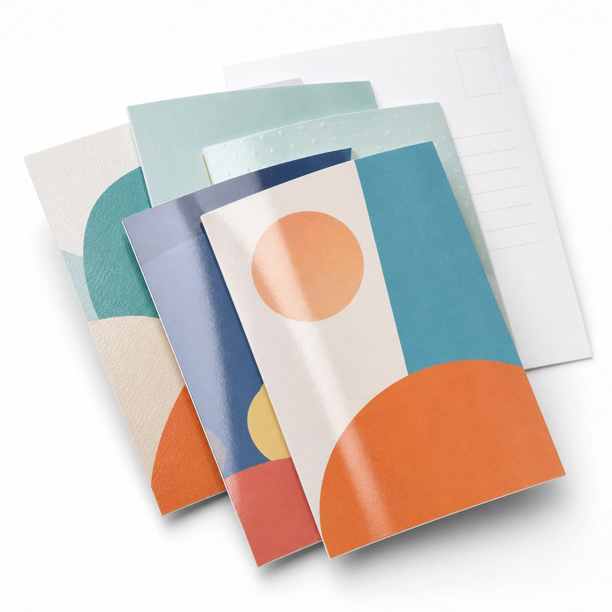 Postkarte, DIN A5 (14,8 x 21,0 cm), mit allen Veredelungskombinationen