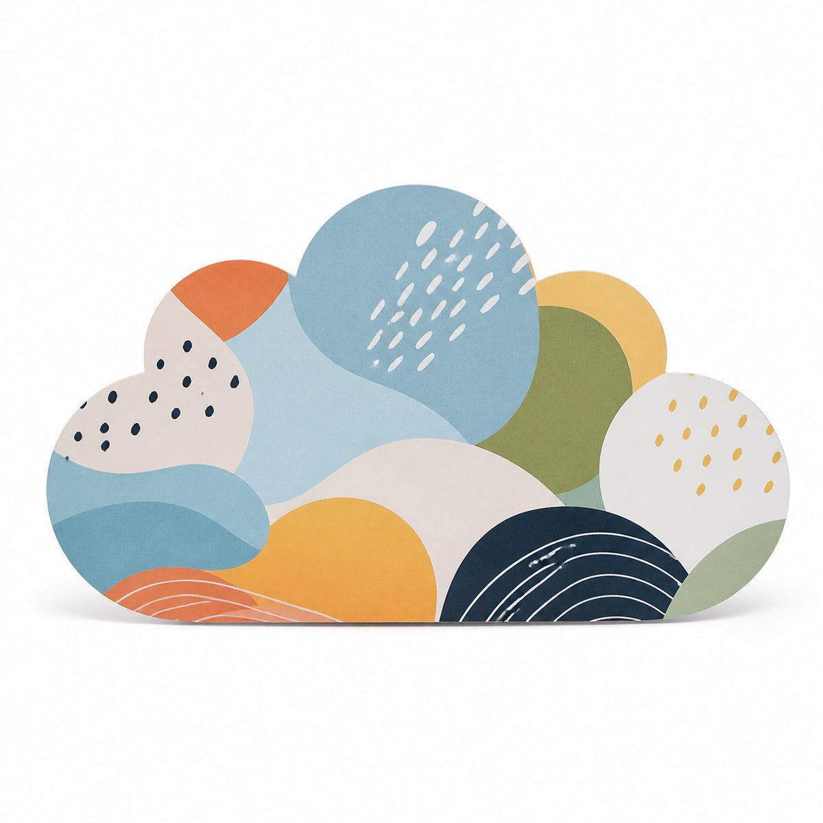 Postkarte, Stanzform Wolke