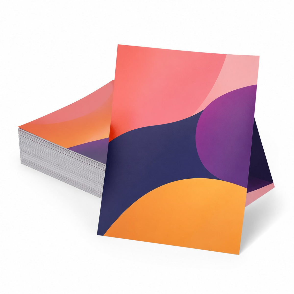 Flyer mit individueller Grösse, 4/4-farbig bedruckt