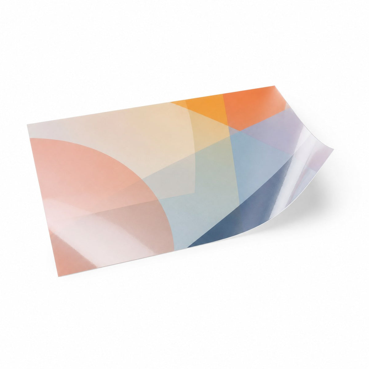 Hochwertiger Textiltransfer DIN A6 quer (14,8 x 10,5 cm), einseitig 4/0-farbig bedruckt – Bild 1