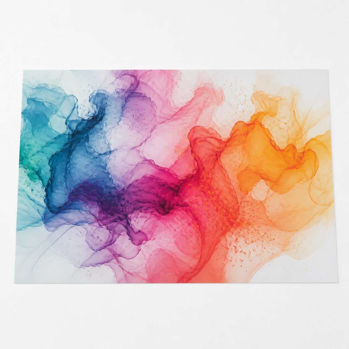 Hochwertiger Textiltransfer DIN A4 quer (29,7 x 21,0 cm), einseitig schwarz bedruckt – Bild 1