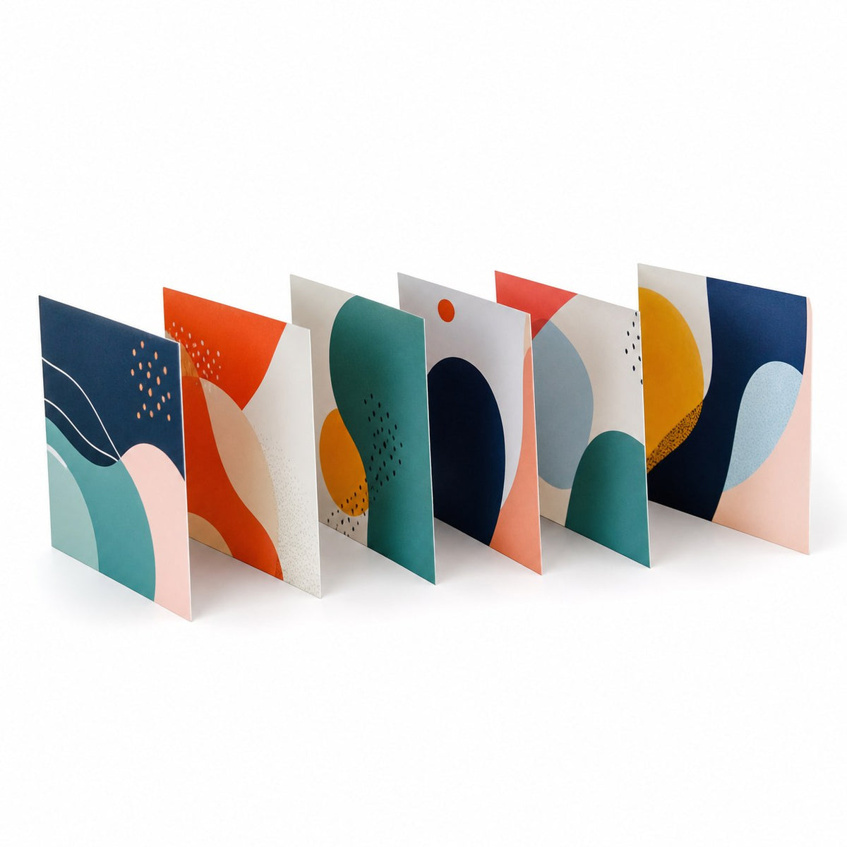 Faltblatt, gefalzt auf 29,7 cm x 10,5 cm, horizontaler Zickzackfalz, 8-seitig