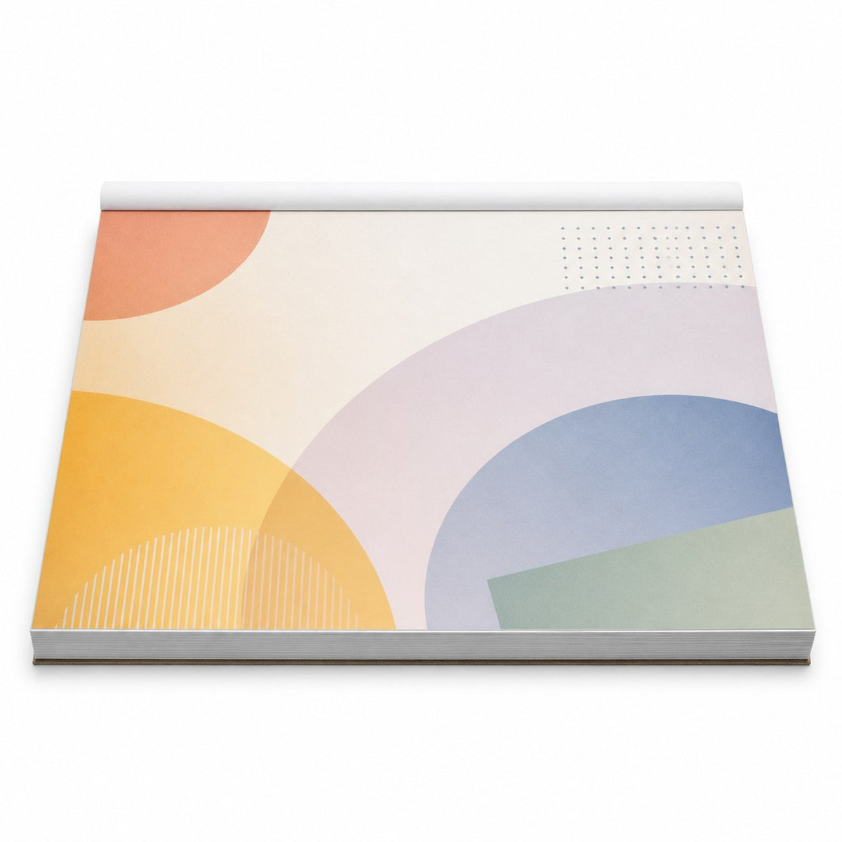 Schreibtischunterlage DIN A2 quer, 50 Blatt, 4/0 farbig bedruckt – Bild 1