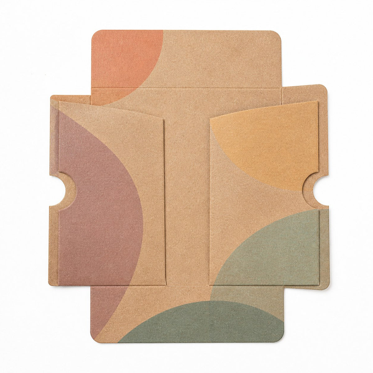 Kartenhülle Basic 7,5 x 10,5 cm, 1/1-farbig (weiss) bedruckt – Bild 1