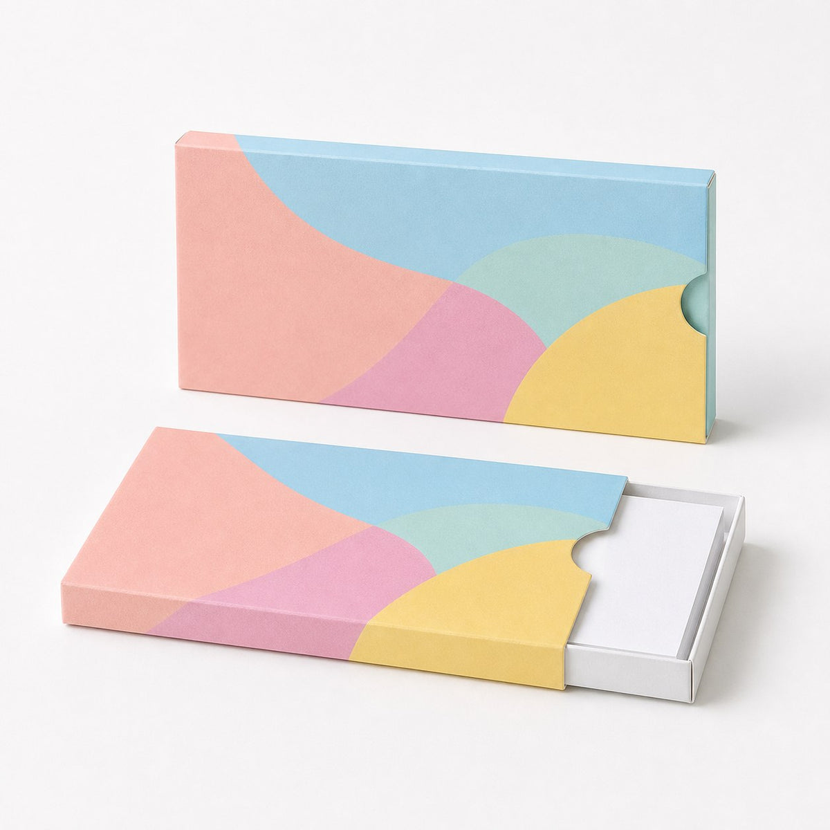 Haftnotizen 70 x 70 mm mit 50 Blatt im bedruckten Kartonumschlag