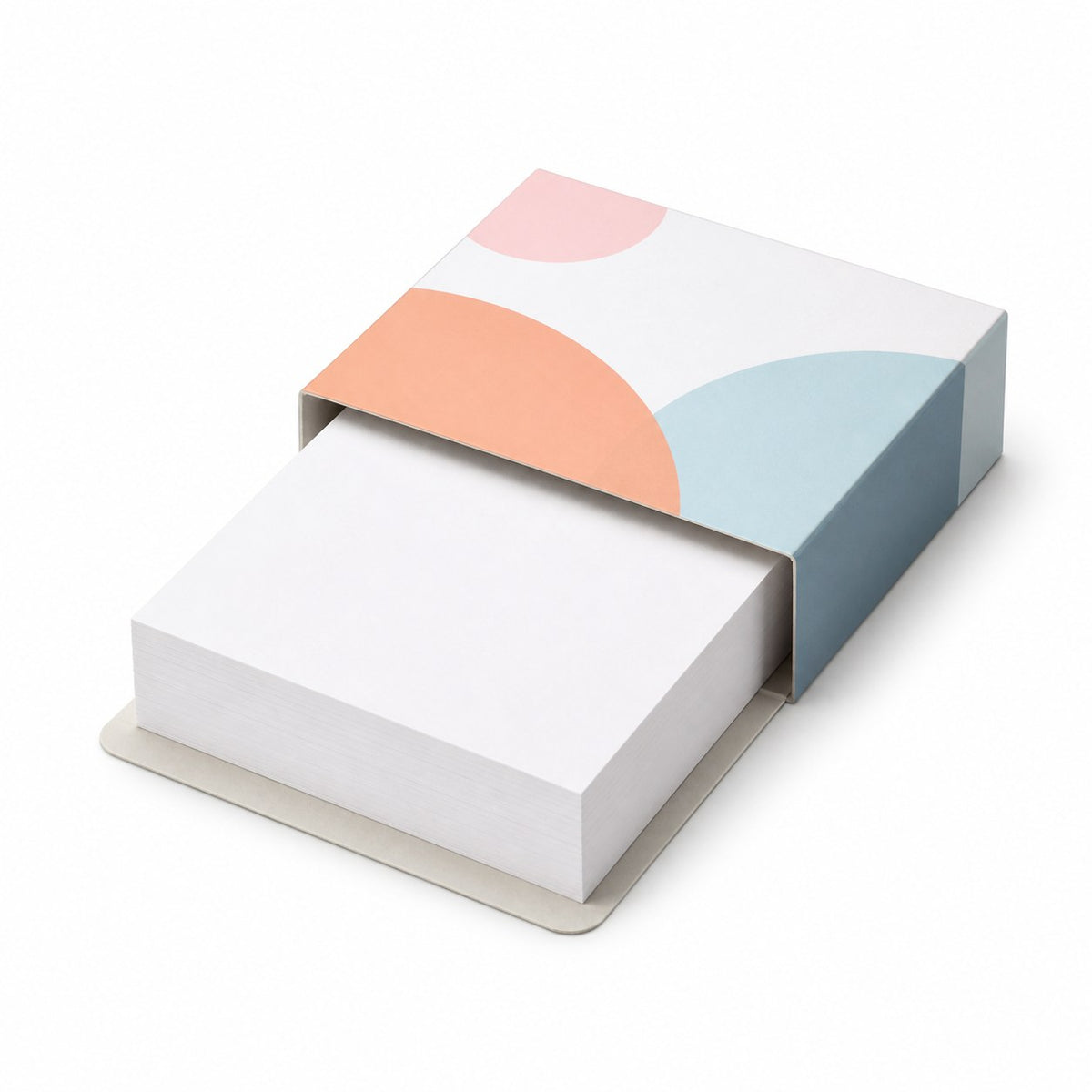 Haftnotizen 70 x 70 mm mit 100 Blatt im bedruckten Kartonumschlag