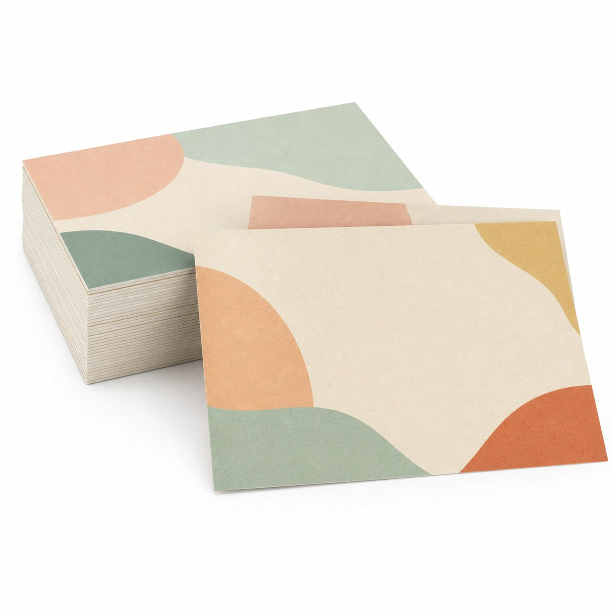 Terminzettel, DIN A6 quer (14,8 x 10,5 cm), 2-seitig, 4/4-farbig