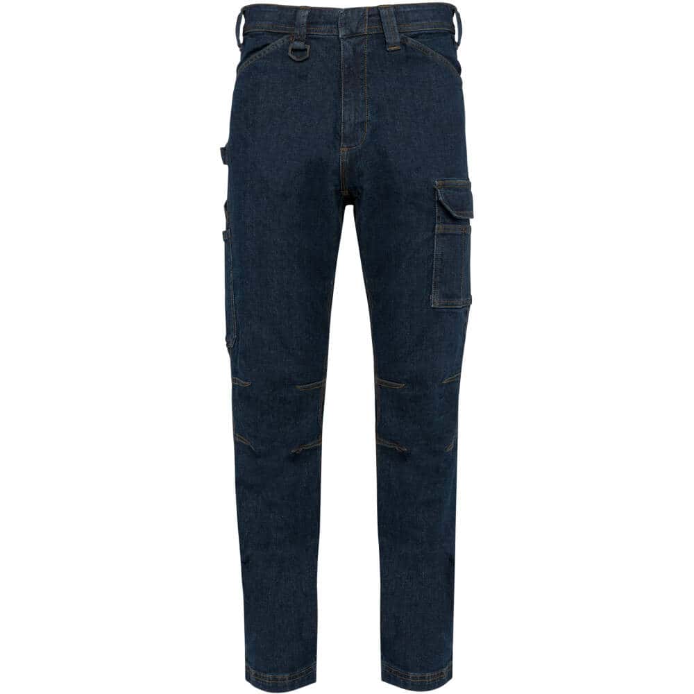 Denim-Herrenhose mit mehreren Taschen in Front - bedruckbar und bestickbar