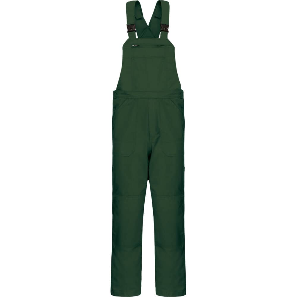 Unisex-Arbeitslatzhose in Front - bedruckbar und bestickbar