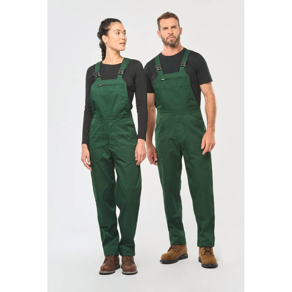 Unisex-Arbeitslatzhose in Rueckseite - bedruckbar und bestickbar