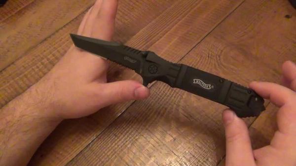 X-Large Tactical Knife (XTK) - Walther Messer mit Lasergravur